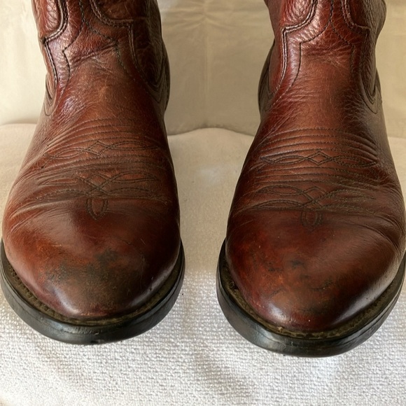 Dingo Men’s Deep Brown 8.5D (D105981) Leather Upper PointedToe Western Boot GUC